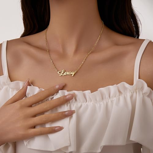 JINMA Personalized 1-5 Name Necklace- Customizable Fashion Pendant4