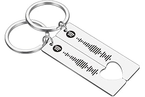 Spotify Keychain Heart Shape