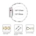 Wearlizer Pure Gold Silver Compatible with Apple Watch Band 38/40/41/42mm Womens Color 2-Tone Bling Rhinestone Metal Strap X-Link Bracelet for iWatch Series 11 10 9 8 7 6 5 4 3 SE/Ultra 3 2 1