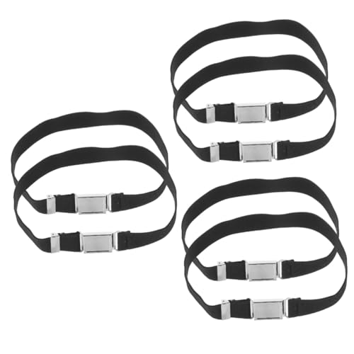 FRCOLOR 3sets Belt Elastic Waist Belt and Uniform Decorative 's Easy to Adjust 2pcs*3