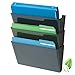 DEFLECT-O Conversion File Jackets And Pockets, (DEF93604), Black, Pack of 1