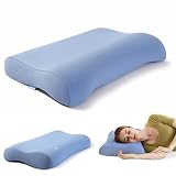 Choc chick Memory Foam Pillow,Queen Size Soft Butterfly Cervical Pillows for Sleeping with Cotton Pi
