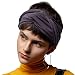 BLOM Long Hug Head Wrap. Use as a Wrap, Headband, or Scarf. Premium Soft Jersey. (Charcoal)