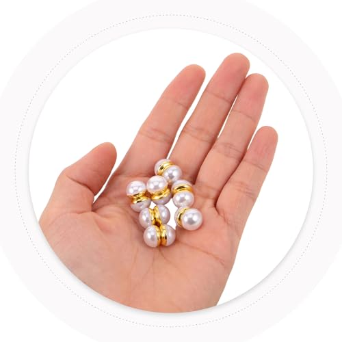 Pesas de Velo Magnéticas con Perlas para Novias e Invitadas 5