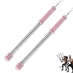 Ropeless Battle Rope Battle Ropes for Home Gym - 2PCS workout ropes with Non-Slip Handles, Durable Workout Ropes for All Fitness Levels