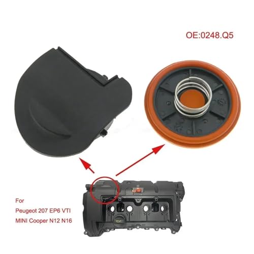 Evite consumo de aceite con el kit de reparación tapa válvula PCV Mini Cooper 4