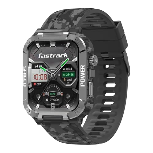 Fastrack Limitless Valor Smart Watch, 1.91" Ultra HD Display, Blu...