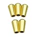 Dopro 5pcs USA Threaded SAE 8-32 Metal Guitar 3 Way Toggle Switch Tip Switch Knob Switch Cap Fits Gibson Les Paul/Switchcraft Switch Gold