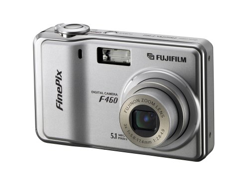 FUJIFILM FinePix F460 (良品） Fujifilm FinePix F Series F460 5.1MP Digital Camera - Silver