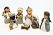 Produktbild Geschenkestadl Krippenfiguren 7-teiliges Set Krippe Kindergesicht Figuren bis 10 cm Weihnachten