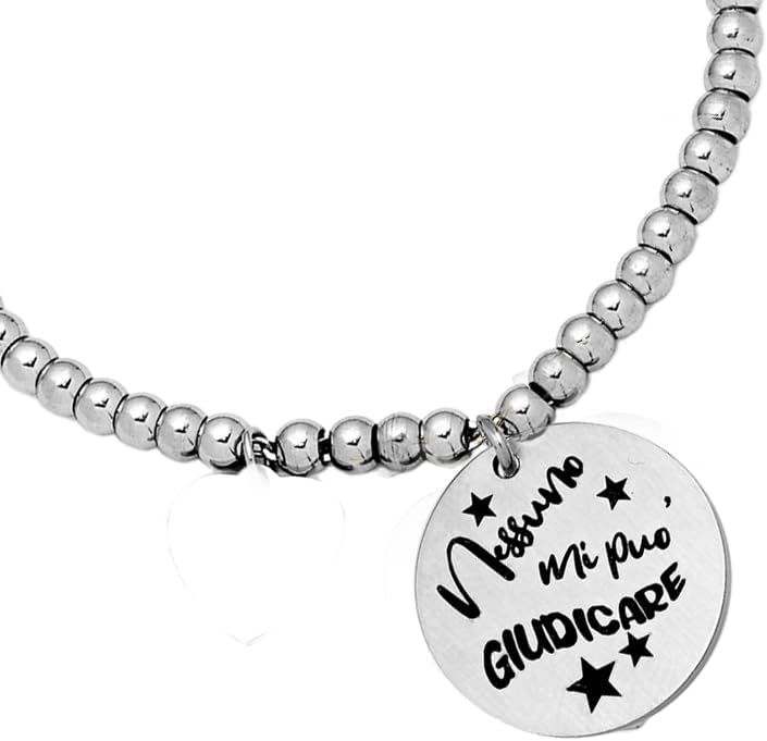 Bracciale My Passion In Acciaio Con Rondelle Silver E Rose Gold Queen Of The Kitchen