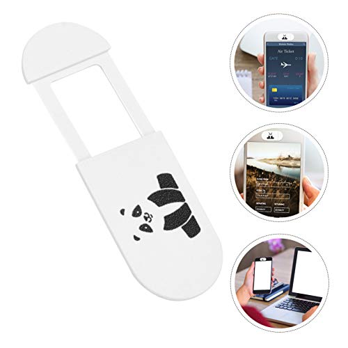 VILLCASE 3Pcs Panda Privacidade Tampa Deslizante Tampa da Webcam Tampa Deslizante Laptop Computador