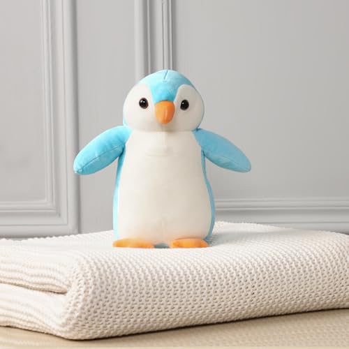 Mirada Turquoise Penguin Soft Plush Toy | Cute Adorable Stuffed Animal for Kids, Boys & Girls | Soft Toys for Kids, Stuffed Animals, Animal Soft Toys, Cuddle Toy, Baby Gift | 20cm
