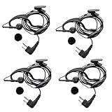 HQRP® 4-Pack Hands Free Headset plus HQRP® Coaster; Cable Length: 40" (1.02 m); Connector: M1; Color: Black; High-quality Sound; Handy and Convenient; Easy to use; G-shape; 200 Days warranty! Compatible with: TEKK XV1000 XU1000 XU 100 XV 1000