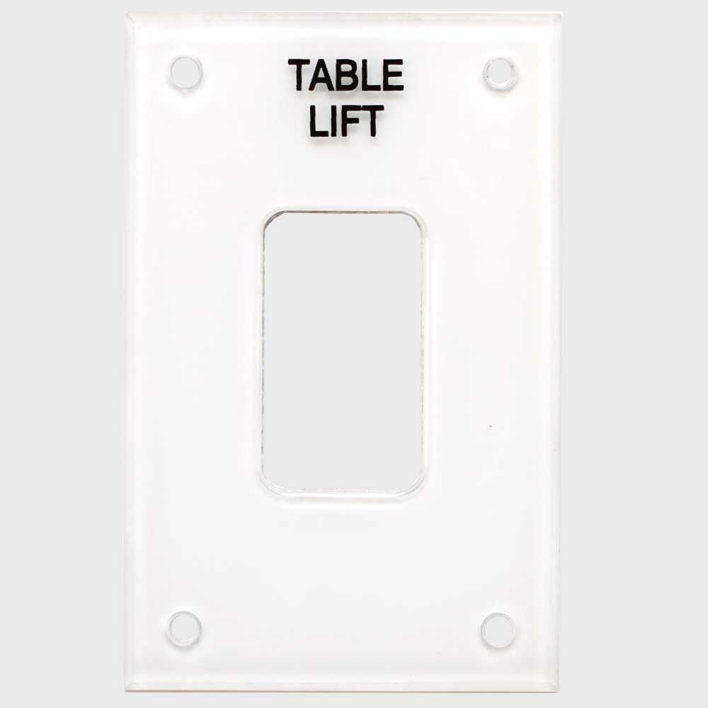 Sea Ray Boat Blank Switch Panel 2128511 | Table Lift 3 1/2 Inch Plastic