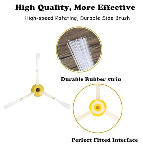 Image of Side Brush Replacement for iRobot Roomba 500 & 600 & 700 Series 600 610 620 694 692 760 770 780 676 675 695 677 671 690 680 660 650 620 614 Vacuum Cleaner 6-Pack