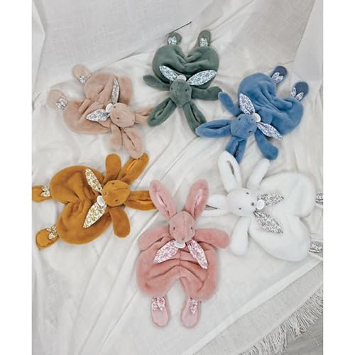 Doudou Lapin Blanc 29 cm par Doudou et Compagnie pour bébé - 5