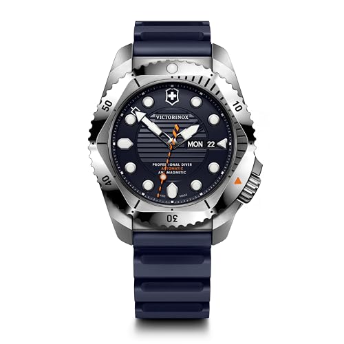 VICTORINOX(�r�N�g���m�b�N�X) DIVE PRO �r���v �����Y �������� �X�e�����X�X�`�[���P�[�X(316L) �u���[�_�C���� �u���[���o�[�X�g���b�v �h�� �_�C�o�[�Y�E�H�b�` �I�[�g�}�`�b�N �u�����h ������� �M�t�g �� [�������K�i] 2
