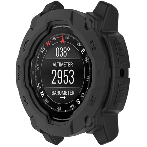 Coque Garmin Instinct E 45mm LOKEKE anti-rayures pour boîtier montre