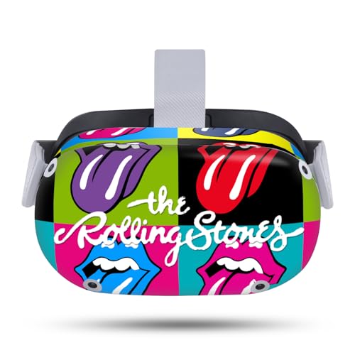 Autocollant vinyle Meta Quest 2 licence officielle The Rolling Stones