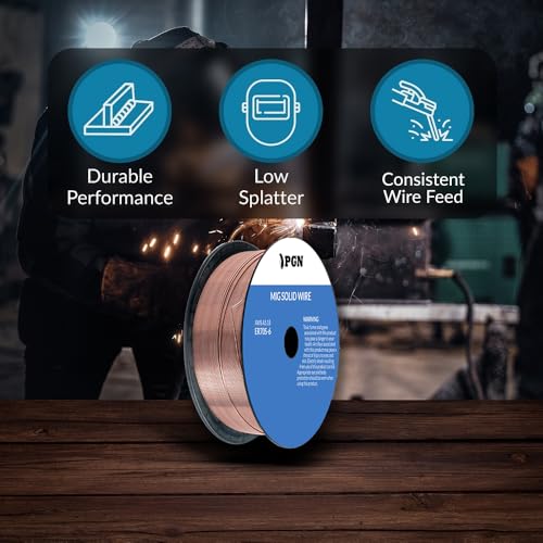 PGN ER70S-6 .030" Solid MIG Welding Wire - 2lb Spool by PGN Bearings - Used condition - Image 5