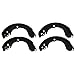 Wagner ThermoQuiet PAB919 Brake Shoe Set, Rear