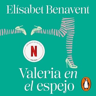 Diseño de la portada del título Valeria en el espejo