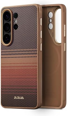pitaka for S26 Ultra Case with NFC, Protective, Cairn Case-Sunset...