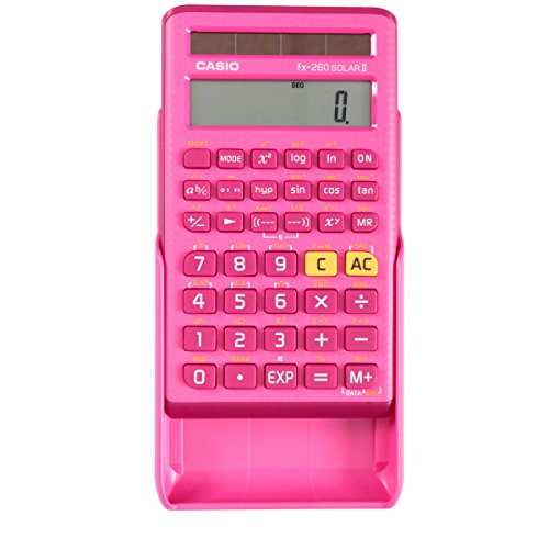 Amazon.co.jp: CASIO カシオ 関数電卓 fx-260 SOLAR II（ピンク