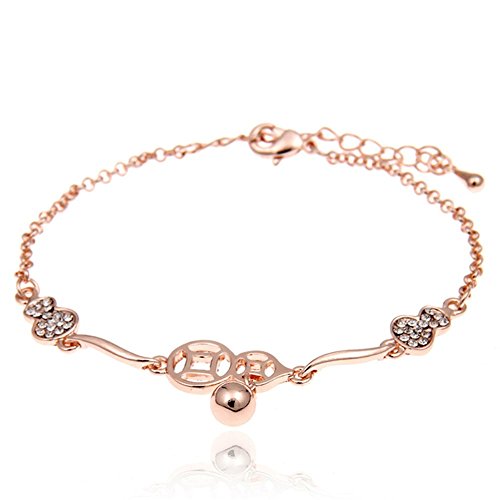 Pulseras de circón exquisito con caja de presentación para regalar en aniversarios
