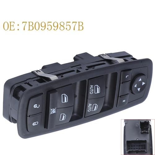 Panneau de commande de lève-vitre 7B0959857B de rechange pour éliminer les pannes électriques