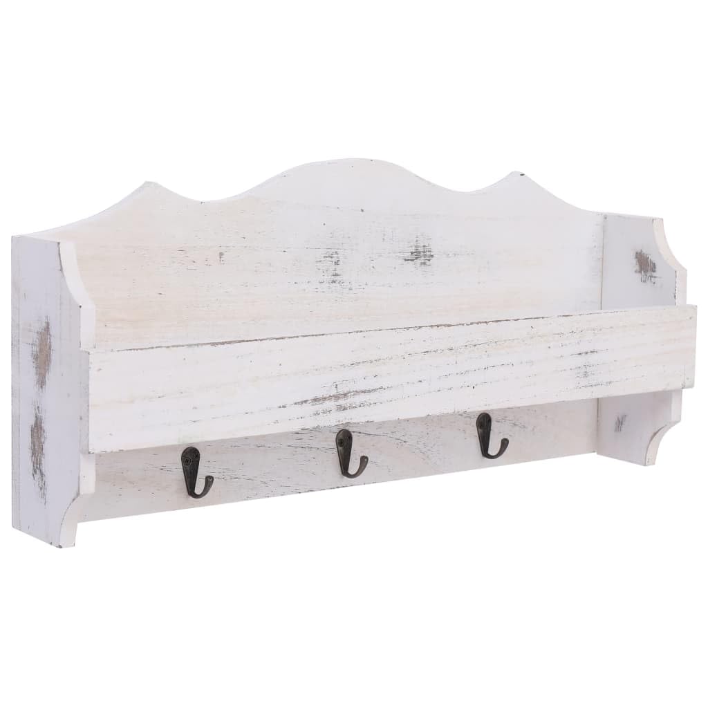 Porte-manteau mural en bois pour une entrée chaleureuse et bien ordonnée