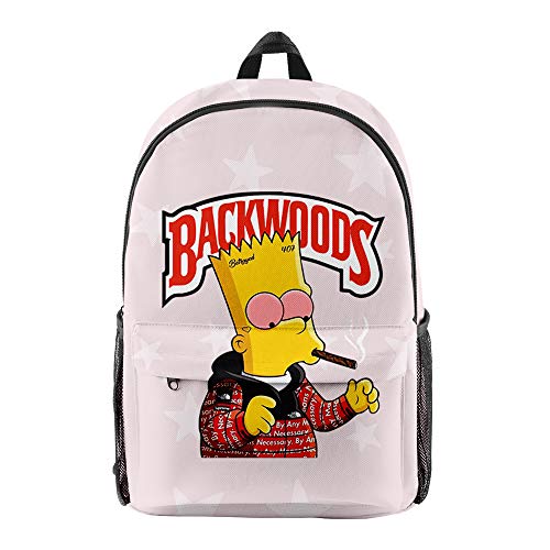 Backwoods Backpack Backwoods Laptop Backpack School Backpack Travel Shoulder Backpack Book Backpack (W)