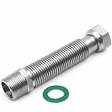 Installation rapide et sûre – Avec raccord femelle (écrou libre) et filetage mâle, le montage s’effectue facilement, sans outil, et reste compatible avec divers systèmes. Mots-clés : installation facile, filetage standard.