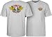 Powell-Peralta Winged Ripper T-Shirt, Gray, Medium