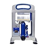 Embalaje discreto. Dulytek DHP7-E - Compresor de calor hidráulico (presión de 7 toneladas, doble calor, 152 x 64 cm, panel táctil)