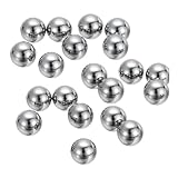 uxcell 20Pcs Tungsten Steel Bearing Balls 1mm Carbide G10 Precision Ball for Industrial Spheres, Machinery, Automotive, and DIY (Mirror Finish)