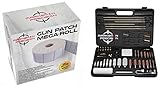 Marksman Precision Universal Gun Cleaning Kit and Gun Patch Mega Roll Bundle