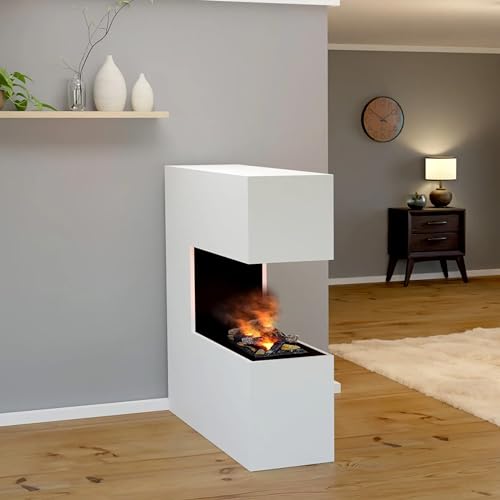 Glow Fire Elektrokamin mit Wasserdampf-Technik und Fernbedienung