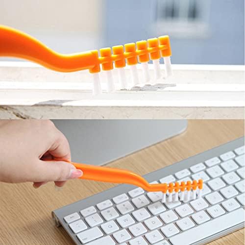 Window Slots Brush Window or Sliding Door Track Cleaning Brush - 2 Piece (Type 2)