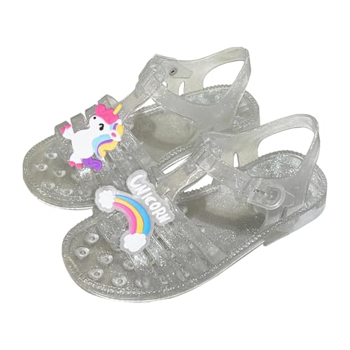 IWIHMIV Toddler Sandals for Girls Platform Sandals for Girls T-Strap Non Slip Soft Sole Open Toe Summer Beach Shoes2