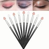 Comforty 10 stücke Lidschatten Schwamm Applikatoren, Lidschatten Pinsel Set, Ended Lidschatten Pinsel Schwamm Kosmetische Werkzeuge für Frauen Mädchen Make- Up