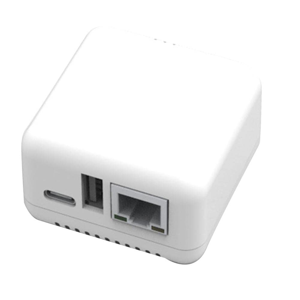 Mini serveur d'impression réseau NP330 USB 2.0 Wi-Fi Ethernet 10/100 Mbps RJ-45
