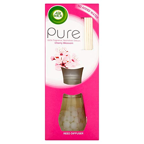 Air Wick Essential Oils Reed Diffuser, Cherry Blossom, 25ml