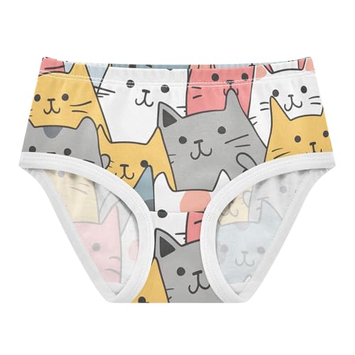 Girls Underwear Toddlers 2t Cotton Girl Panties Cute Stylish Briefs Underpants Cute Cartoon Cat