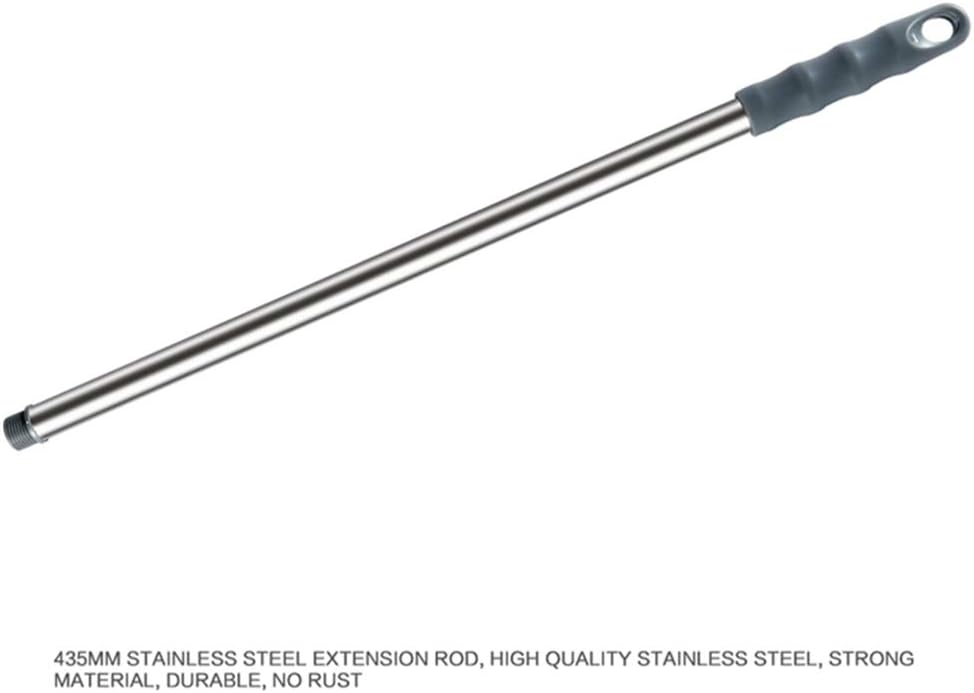 Toilet Plunger with Stainless Steel Handle Piston Type High Dredge Rate Durable Strong Sealing Non-Slip Wear Not Easy to Rust Gray