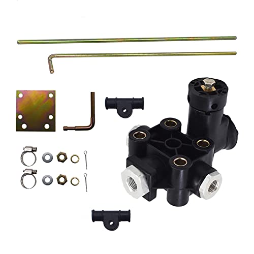 Silscvtt Height Leveling Control Air Valve Kit KN27000 90554241 85106567 Replacement for Haldex Freightliner Kenworth Peterbilt