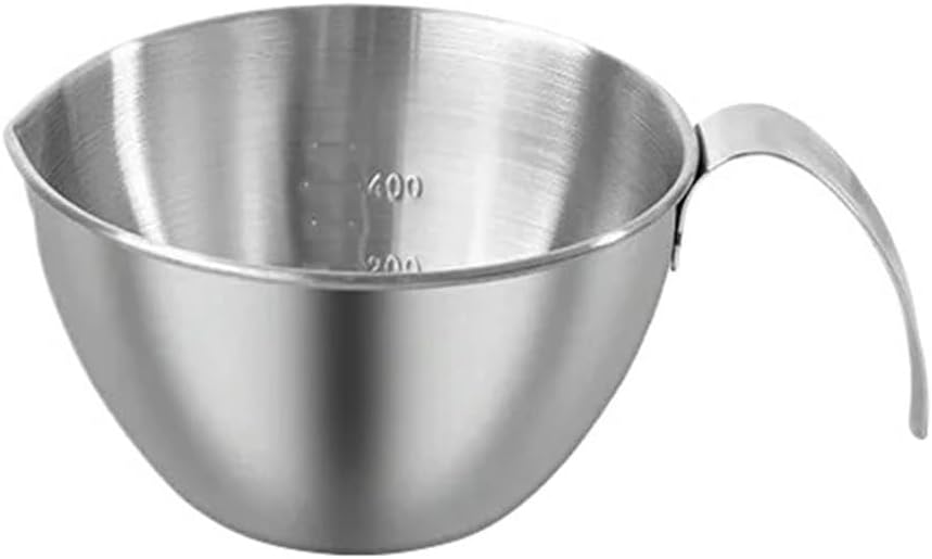 Salad Mixing Bowl With Handle Cooking Basin Home Use Egg Beating Cr Whisking(Handle-small size 10 * 6cm)