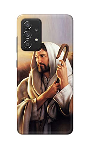 Image of PRINTFIDAA Catholic Image of Jesus Christ from Slovakia Hard Back Cover for Samsung Galaxy A52 / A52 5G (6.5 inch) Back Cover -(P6) KAT1003