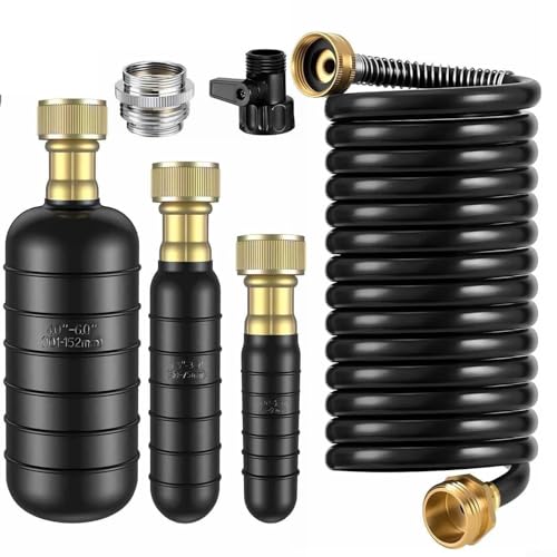 Lot de 3 poches de vidange pour tuyaux de vidange de 1 15,2 cm, outil en mousse haute pression pour...